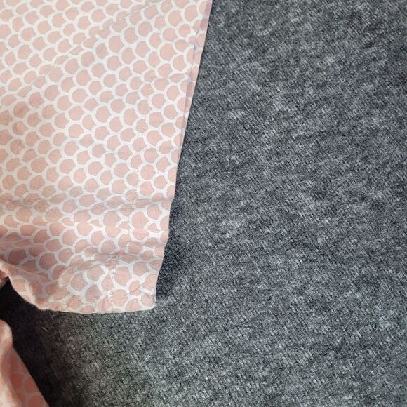 Faherty Playa Fish Scale Men's Short Sleeve Shirt Size XL Rose Geometric Patrern - Picture 7 of 11